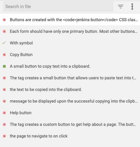 source string list